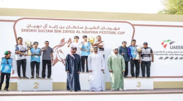 بطل سباق الشباب.. محمد مغير يقتنص لقب مهرجان سلطان بن زايد للقدرة